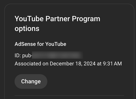 Monetized YouTube Channel